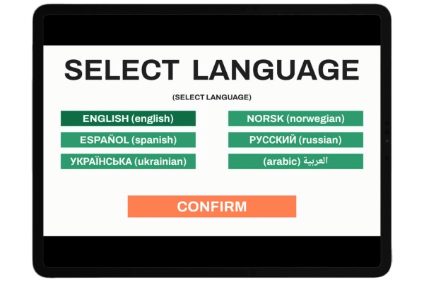 Flerspråklig støtte