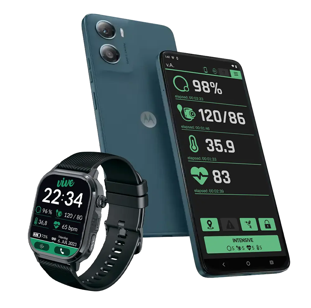 ViveWatch og Moto-telefon – kampanje